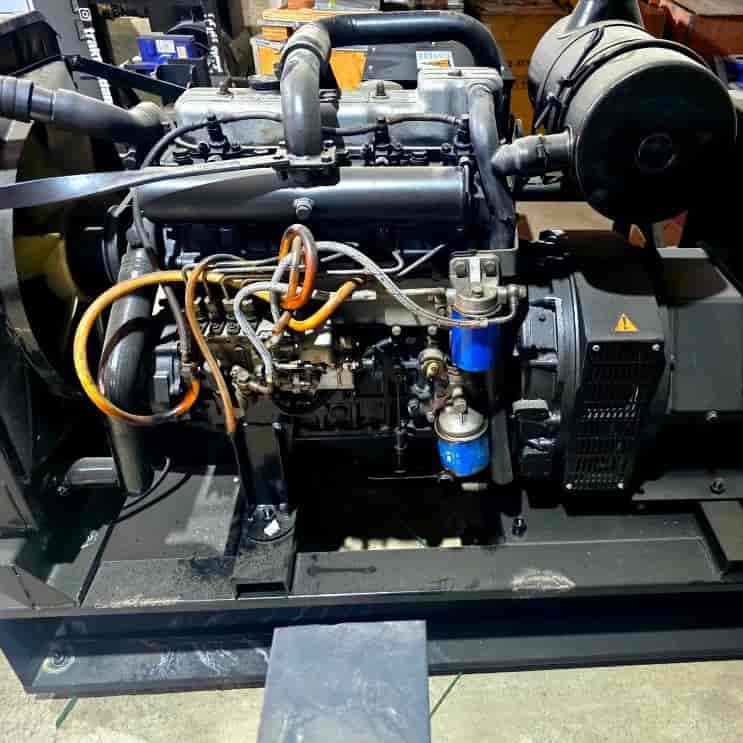 100 HP electric motor with 60 kava generator