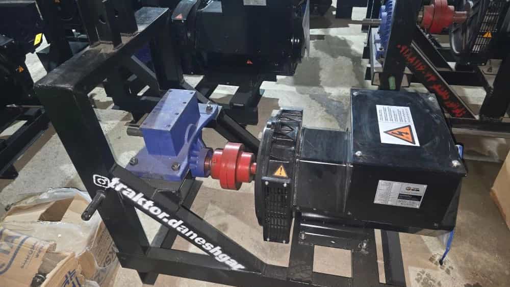 Production and sale of generators behind tractors in Hamedan
